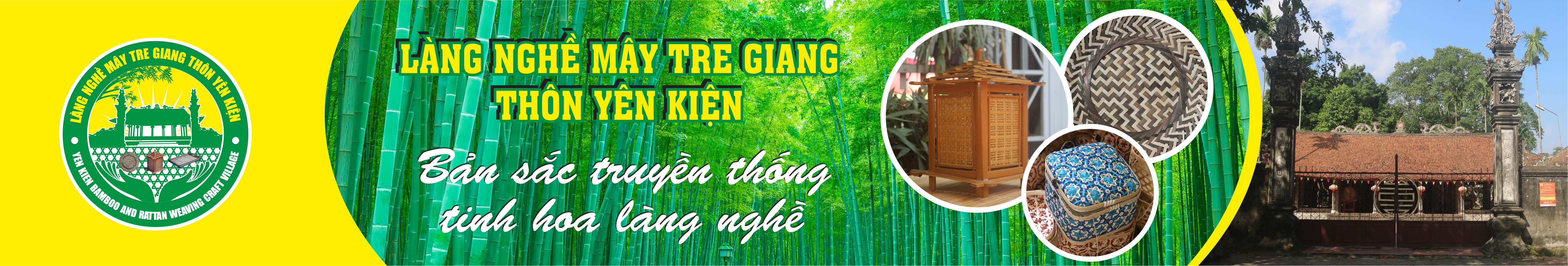Banner làng nghề Yên Kiện